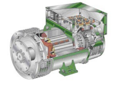 广宁发电机内部结构图